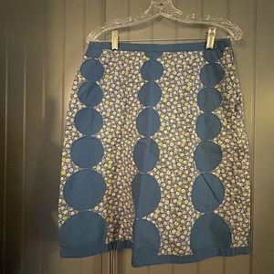Boden Applique  Circles Skirt.